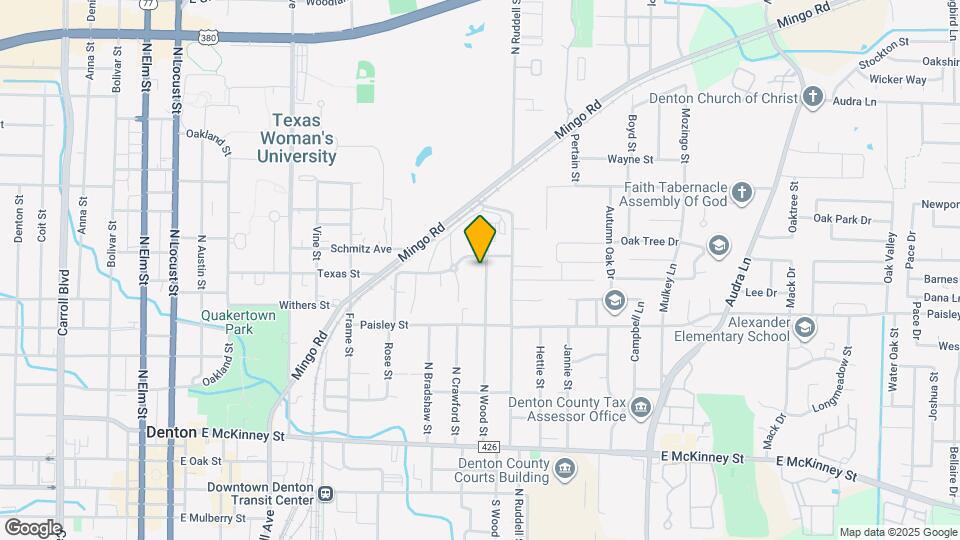 917 N Wood St Map and Location Details