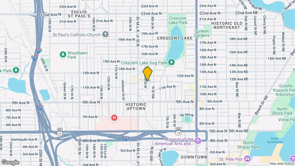 1143 Highland St N Map and Location Details