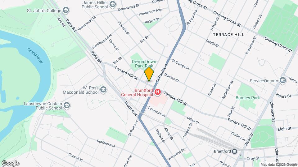 63 Lyons Ave Map and Location Details