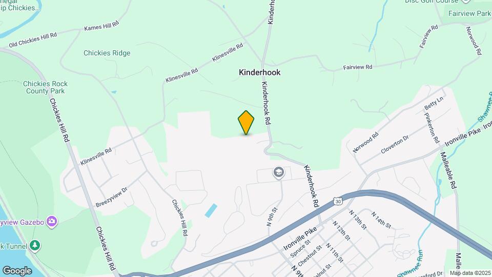 504 Kinderhook Rd Map and Location Details