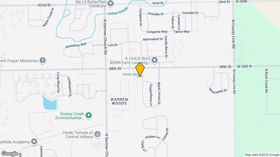 3716 Rock Maple Dr Mapa y Detalles de la Ubicación