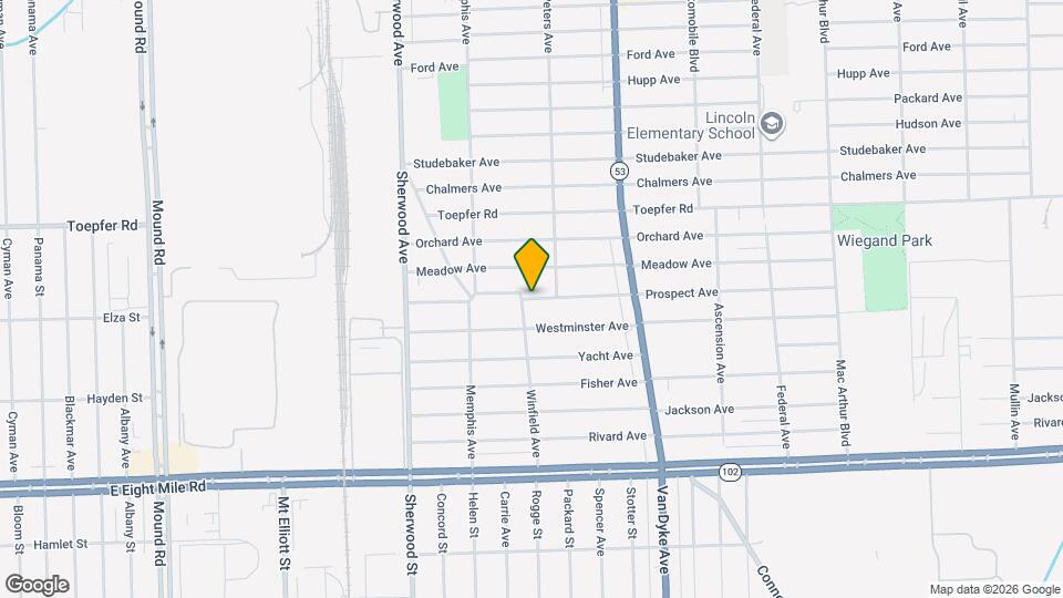 7207 Prospect Ave Map and Location Details