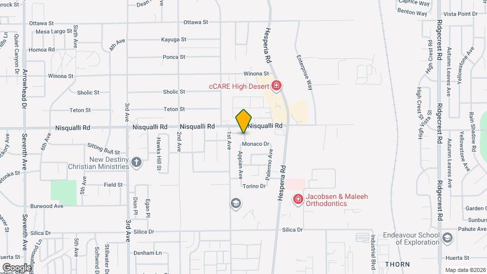 16953 Sorrento Ln Map and Location Details