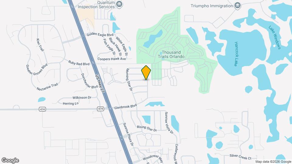 16724 Rolling Green Dr Map and Location Details