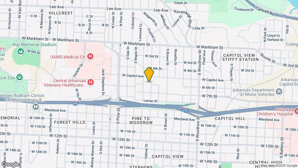 520 Valmar St Map and Location Details