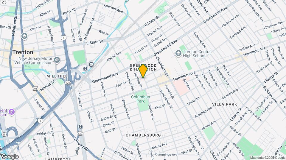 713 Monmouth St Map and Location Details