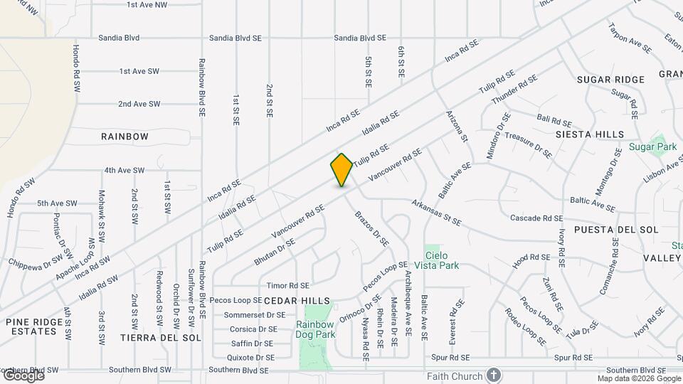 491 Vancouver Rd SE Map and Location Details