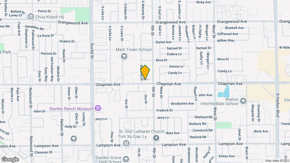 11411 Chapman Ave Map and Location Details