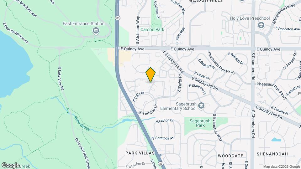 14076 E Stanford Cir Map and Location Details