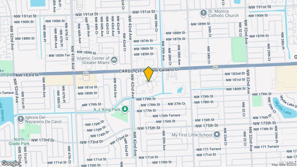 18051 NW 40th Pl, Unit 1 Map and Location Details