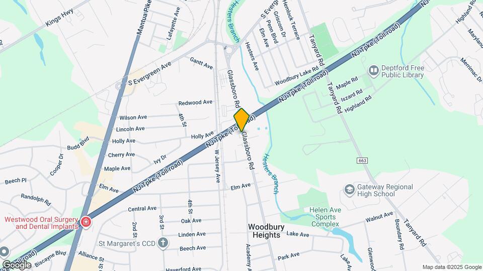 415 Glassboro Rd Map and Location Details