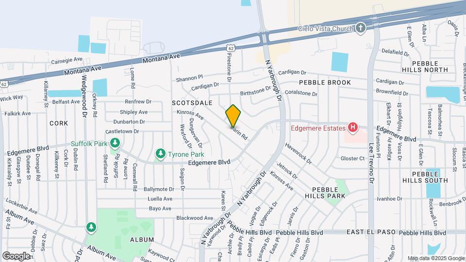 10516 Darin Rd Map and Location Details