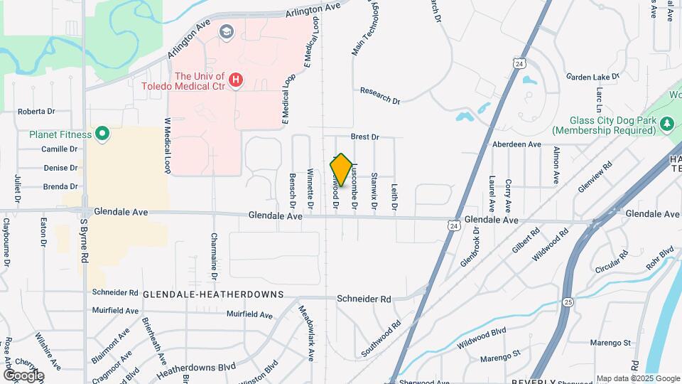 1421 Pennelwood Dr Map and Location Details