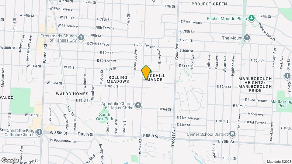 8153 Holmes Rd, Unit 201 Map and Location Details