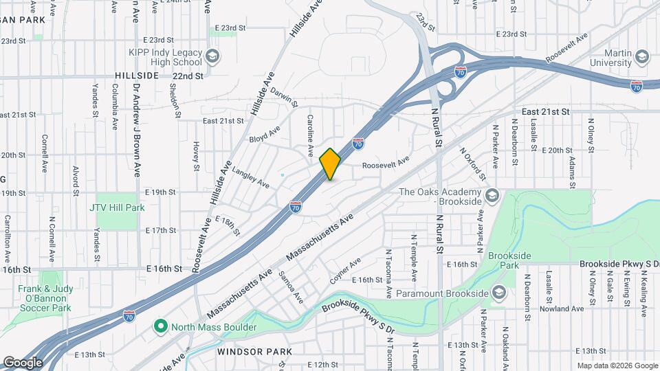 2226 Langley Ave Map and Location Details