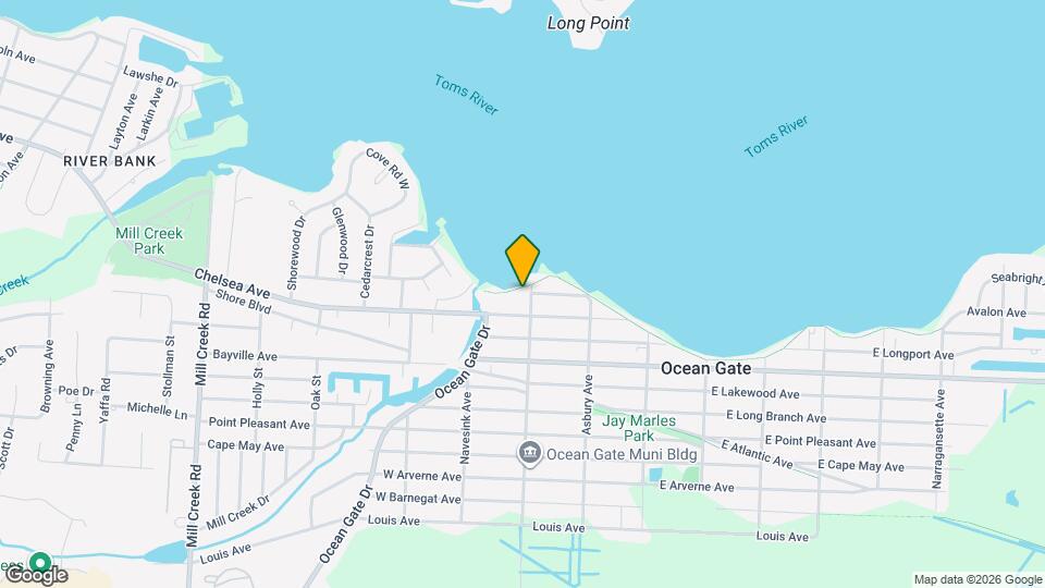 102 Ocean Gate Ave Map and Location Details