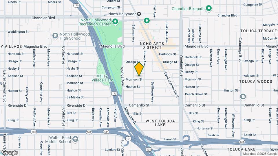 11259 Morrison St Map and Location Details