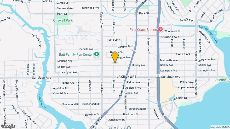 4779 Shirley Ave Map and Location Details