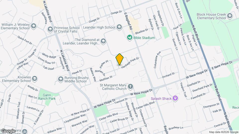 1111 Heritage Park Dr Map and Location Details