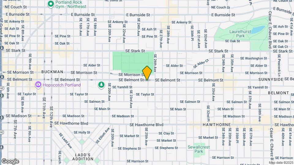 917 SE 25th Ave Map and Location Details