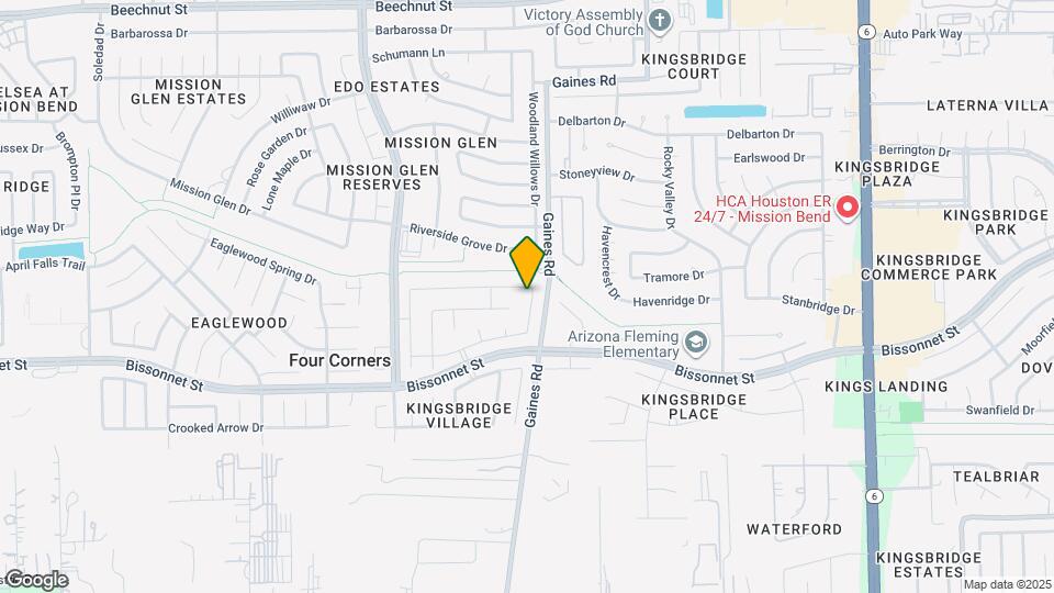 9115 Kendale Dr Map and Location Details