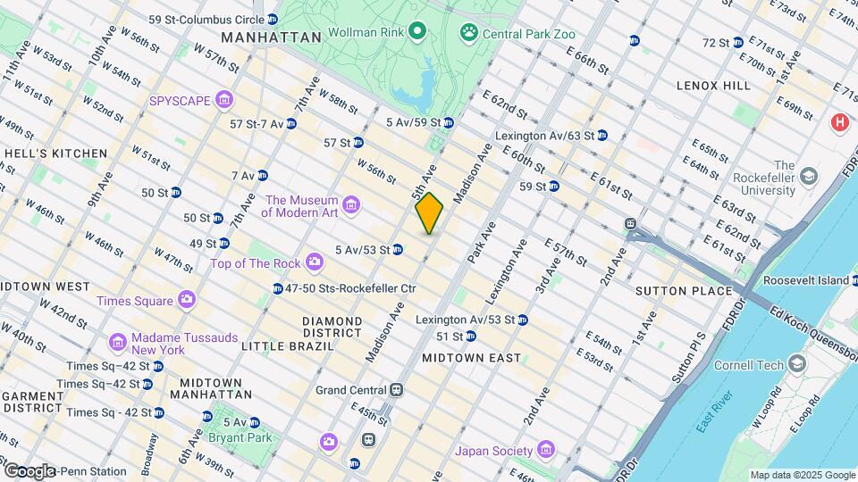 534 Madison Ave Map and Location Details