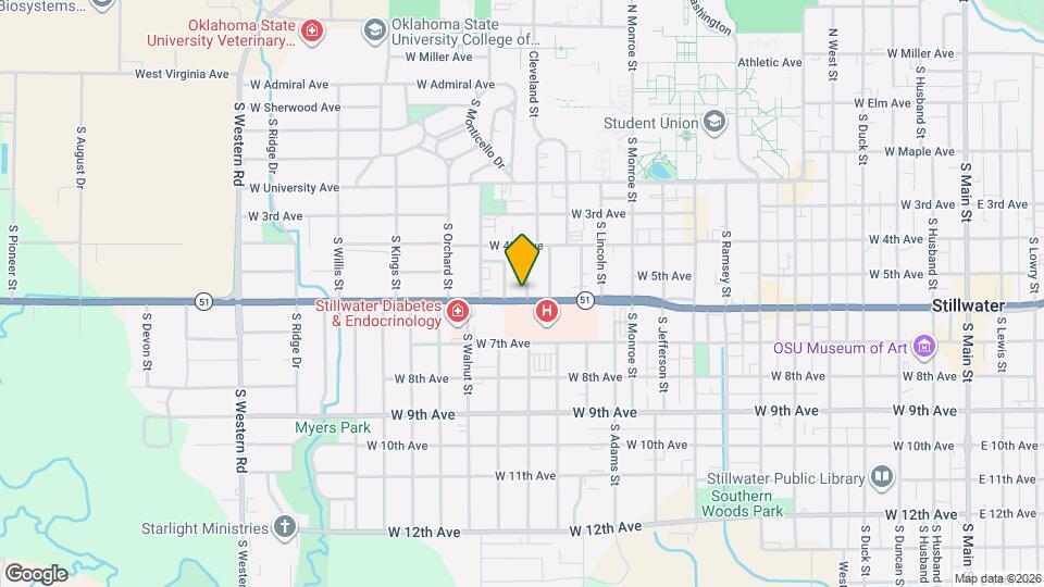 524 S Gray St Map and Location Details