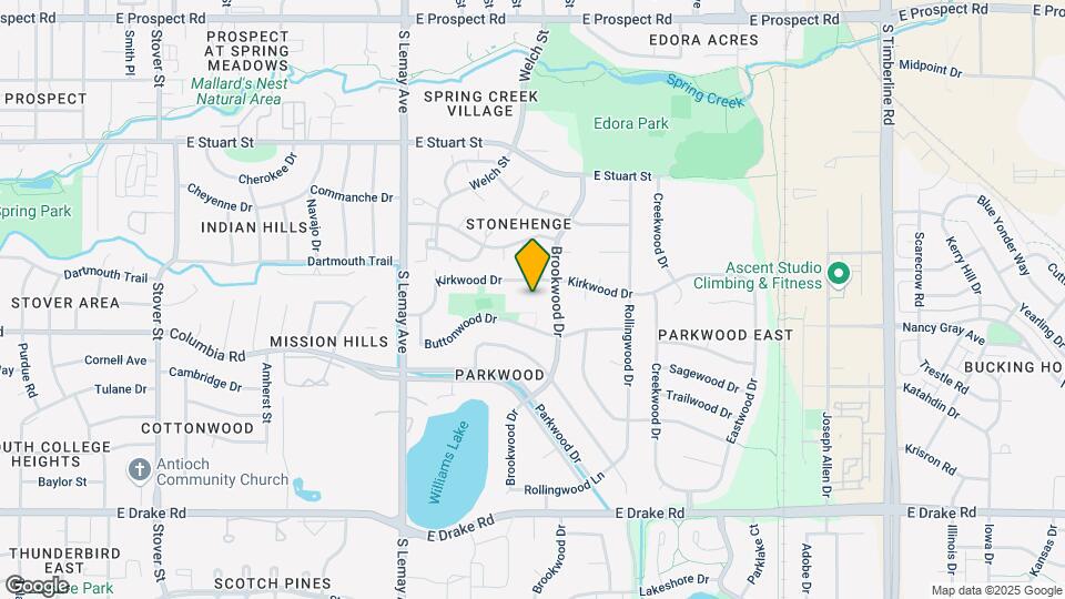 1315 Kirkwood Dr, Unit 808 Map and Location Details