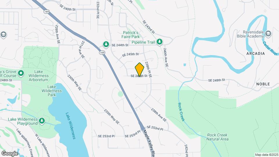23703 SE 248th St Mapa y Detalles de la Ubicación