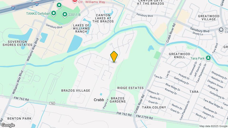 5822 Carta Valley Ln Map and Location Details