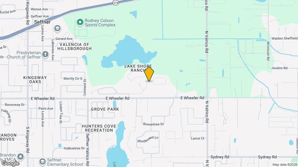 1309 Lake Shore Ranch Dr Mapa y Detalles de la Ubicación