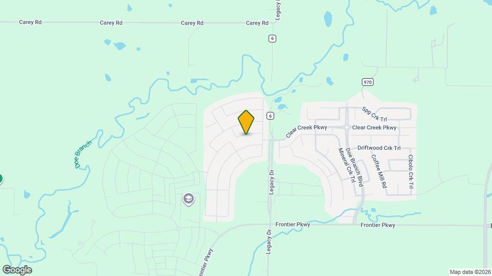 3508 Osage River Trail Map and Location Details