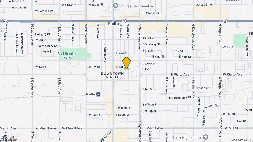 110 S Date Ave, Unit 4 Map and Location Details