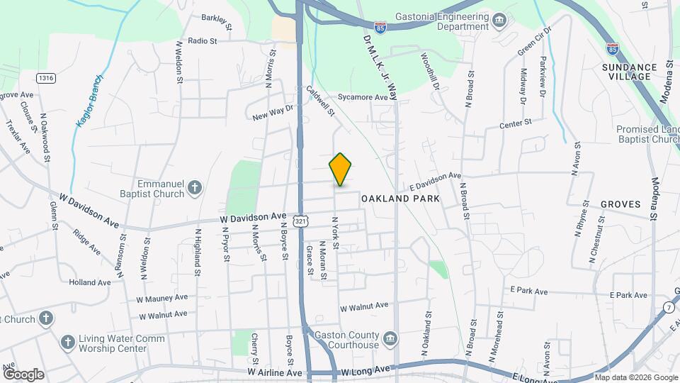 202 W Sullivan St Map and Location Details