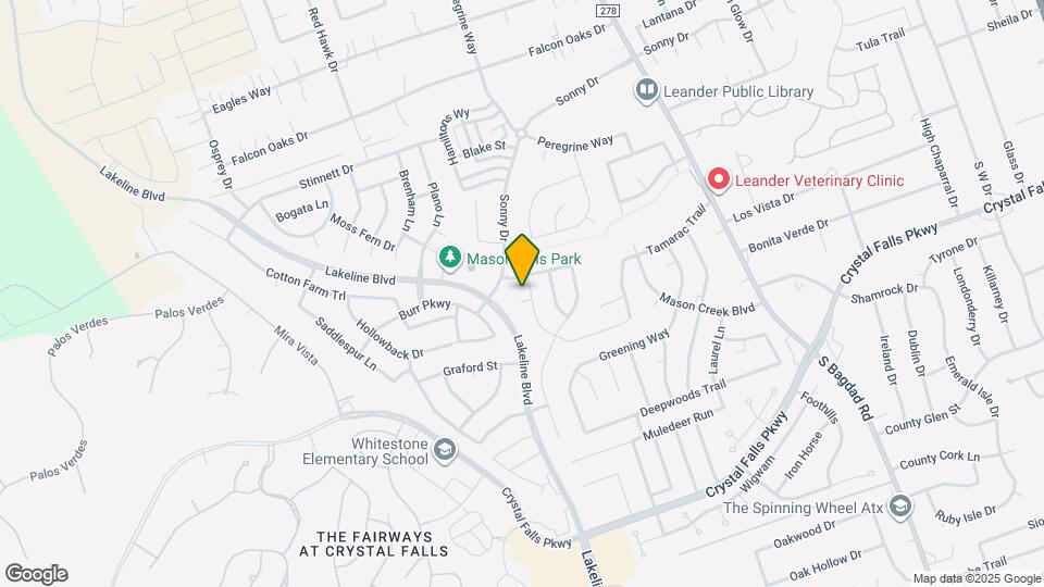 1429 Freer Cove Map and Location Details