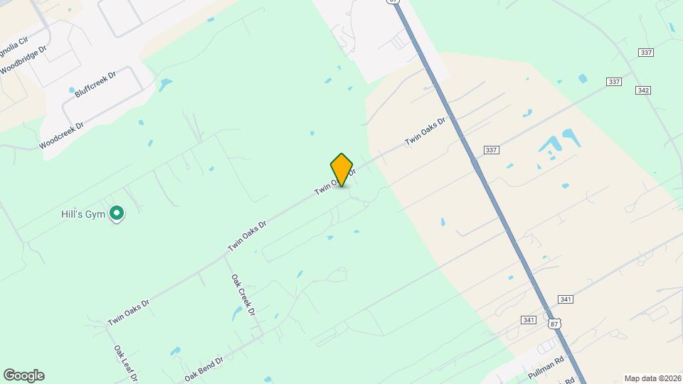 229 Twin Oaks Dr Map and Location Details