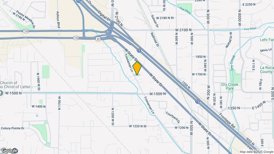 1650 N Trinnaman Ln Map and Location Details