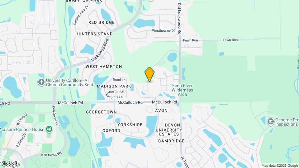 4563 Lacebark Trail Map and Location Details