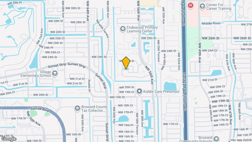 2221 NW 59th Ave Map and Location Details