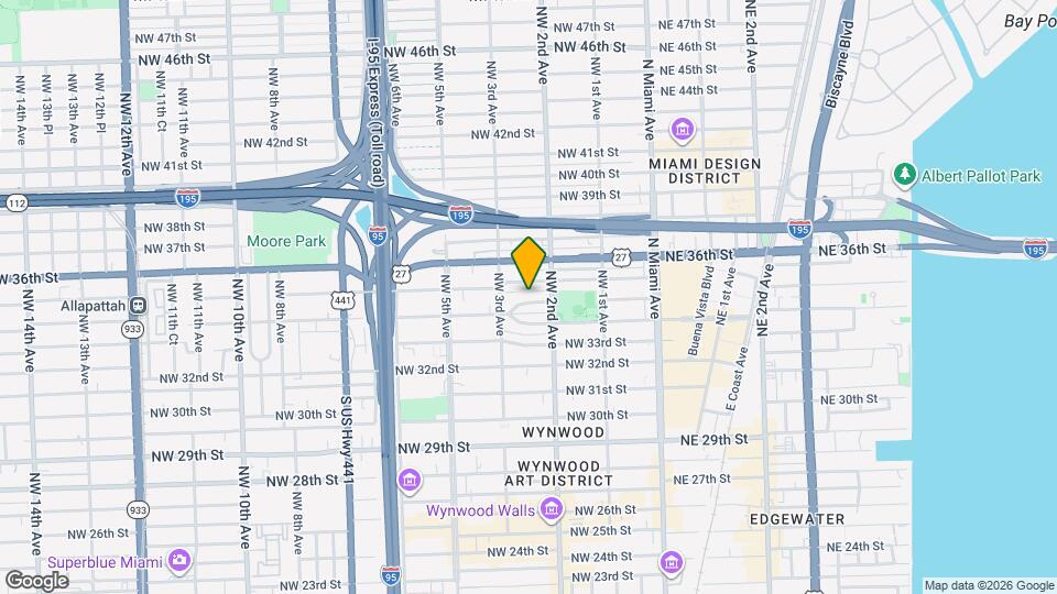 241 NW 34th Terrace, Unit 1 Map and Location Details