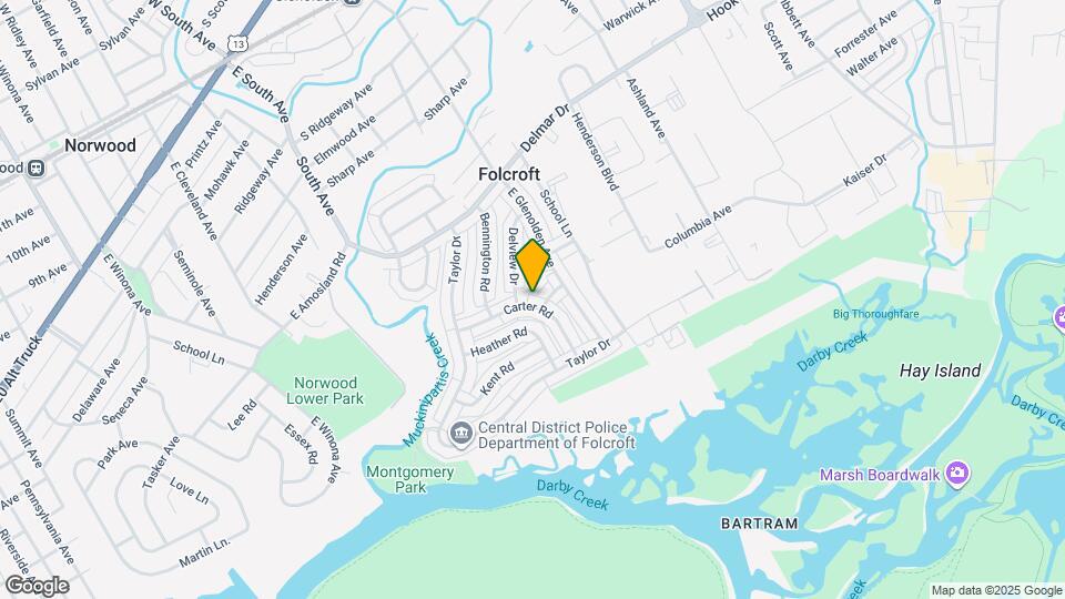 1948 Carter Rd Map and Location Details