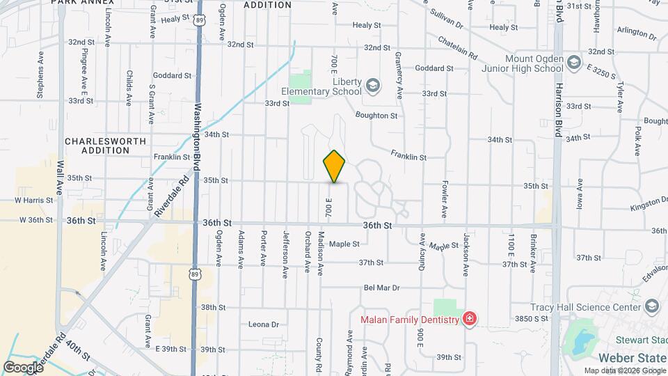 3506 Madison Ave Mapa y Detalles de la Ubicación