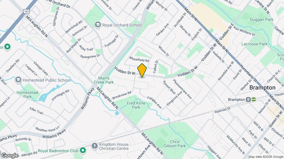 18 Deerpark Crescent Map and Location Details