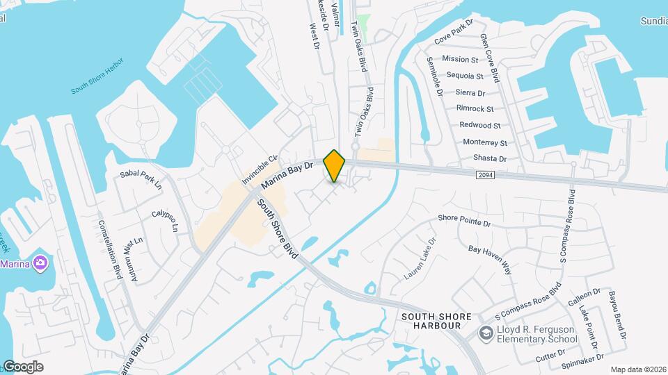 3045 Marina Bay Dr Map and Location Details