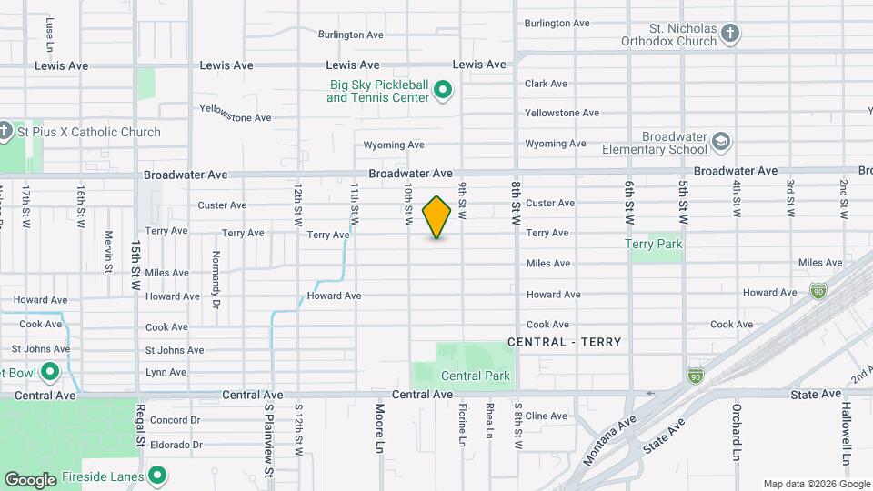 922 1/2 Terry Ave Map and Location Details