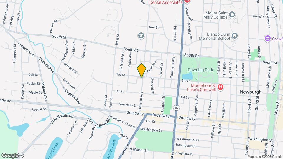 93 Fullerton Ave, Unit #2 Mapa y Detalles de la Ubicación