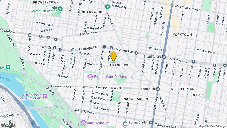 847 N Uber St Mapa y Detalles de la Ubicación