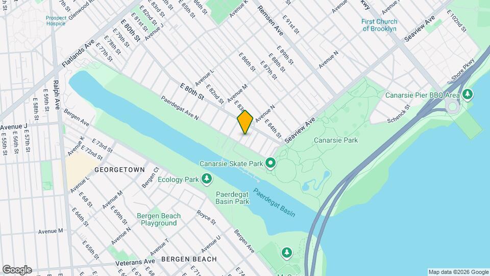 18 Paerdegat 13th St Map and Location Details