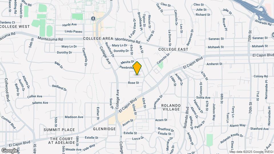 6256 Stewart St Map and Location Details