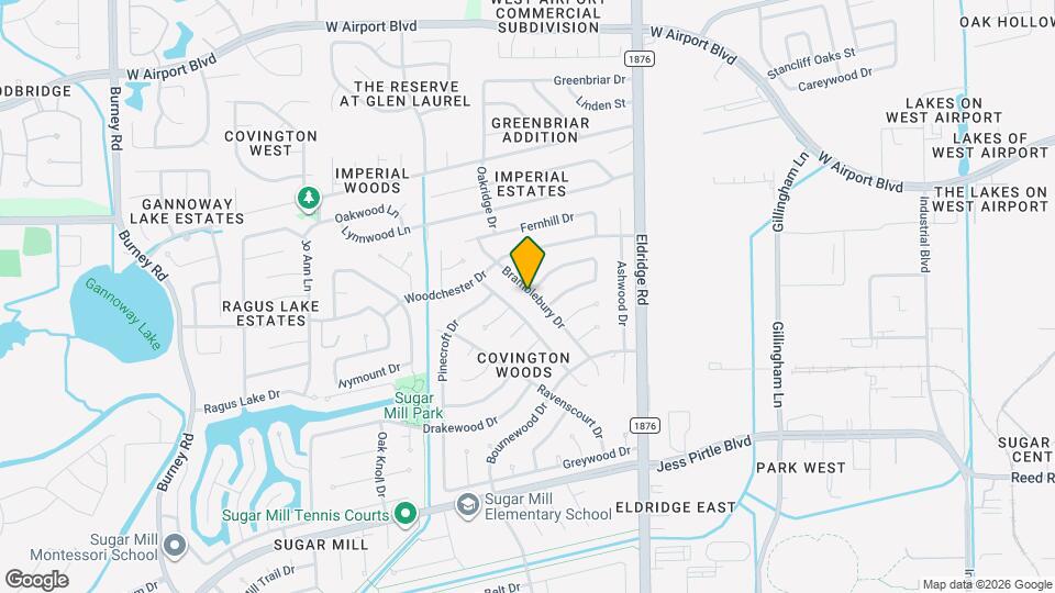 1403 Bramblebury Dr Map and Location Details